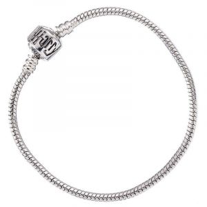 Harry Potter Bracelet 19 Cm En Métal Argenté Sur Carte De Cuisson. - Neuf