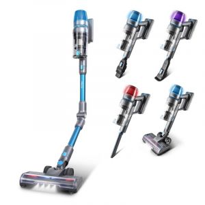 Aspirateur Balai Sans Fil Tube Pliable Bleu Et Gris 450w F45p Vortex - Neuf