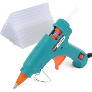 Chenquansarl-Pistolet &Agrave; Colle C , 60pcs 7mm*100mm B&acirc;tons De Colle & S&ucirc;r Pistolet &Agrave; Colle 20w, Pistolet A Colle C Pour R&eacute;paration, Artisanat, Diy, Maison, Bricolage - Neuf