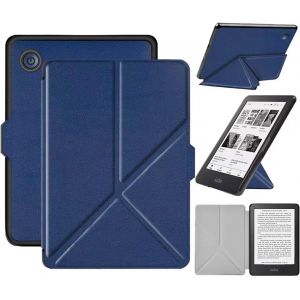 Antichoc Housse pour KOBO Clara Colour Coque - Étui KOBO Clara BW 6"" Liseuse eBook Housse avec Support Pliant Housse Protection Coque (Bleu) - Neuf