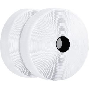 8M Bande Agrippantes Adh&eacute;sives Rubans Adh&eacute;sifs Bande Ruban Scratch Autocollant Moustiquaire Hook Loop Rouleau Scratch Autoadh&eacute;sif,pour moustiquaire fenetre,Blanc 8m x 2 - Neuf