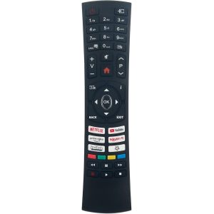 RC4590P Télécommande remplacée Fit pour Vestel Fit pour Digihome Electonia Tucson Techwood Gogen 4K OLED Smart TV RC-4590P - Neuf