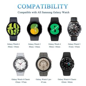 TZF-Chargeur sans Fil pour Samsung Galaxy Watch Montre, USB-C Adaptateur de chargeur magnétique pour Samsung Galaxy Watch 6/6 Classic / 5/5 Pro / 4/4 Classic / 3 / Active 2/1, Noir - Neuf