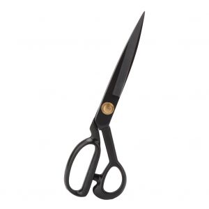 Ciseaux de tailleur en acier noir retro de haute qualite pour vetements, cuir, artisanat, accessoires de couture (HC-10 pouces) - Neuf