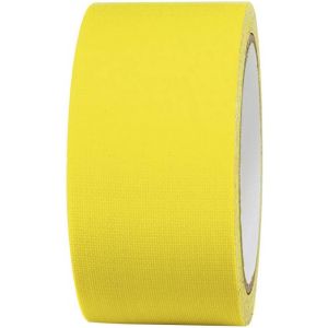Ruban adhésif toilé 80FL5025EC 80FL5025EC jaune fluorescent (Lxl) 25 mx50 mm adhésif thermofusible 1 pc(s - Neuf