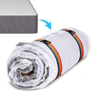 Sac De Rangement Sous Vide Pour Matelas/Couette - Gain De Place - Pour Matelas Extra Larges En Latex/Éponge - Plastique Épais (130 X 210 Cm) - Neuf