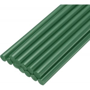 Bâtonnets de Colle Chaude Mini pour Pistolet à Colle 0,27 Pouce x 8 Pouces Vert Foncé 12Pcs - Neuf