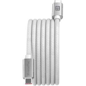 ERYI-Câble Usb-C 60W X-Magnet 2M - Câble De Charge Magnétique Premium Pour Iphone, Ipad, Macbook Et Appareils Usb-C - Câble Usb-C Magnétique, Plat, Enroulable, Charge Rapide - Neuf