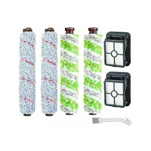 Kit de pi&egrave;ces de rechange pour Bissell Crosswave : 2 filtres, 2 brosses multi-surfaces, 2 brosses pour poils d&iquest;animaux, 1 brosse &agrave; col de cygne - Neuf