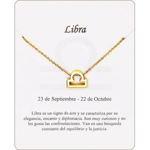 Kal-Collier Signe Du Zodiaque En Acier Inoxydable Belle Carte Signification Signe Du Zodiaque Pendentif Horoscope Pour Femme Ou Homme Cadeau Anniversaire - Neuf