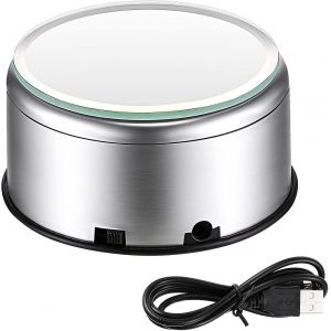 Jetec Cup Présentoir Turner Cristal Rotatif Présentoir Base Stand Gobelets 360 Degrés Présentoir De Tasse - Neuf