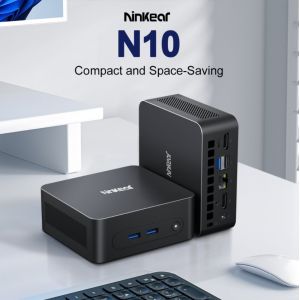 N10-16+512, Mini host, 512GB, CPU Intel&reg; Processor N100, CPUUp to 3.4 GHz, Windows 11, machine 573g, DDR5 4800Mhz, cooling fan, touch screen business laptop, factory direct sales, stable quality - Neuf