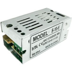 5v 2a 10w Transformateur Stabilisateur De Tension D'alimentation &Agrave; D&eacute;coupage Avec Protection Contre Les Courts-Circuits Ac220v &Agrave; Dc5v Pour L'automatisation Industrielle,Lumi&egrave;res Led - Neuf