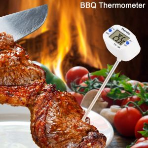 Hjlian Thermometre A Viande Numerique Sans Fil Pour Barbecue, Sonde De Cuisson Pour Aliments - Neuf