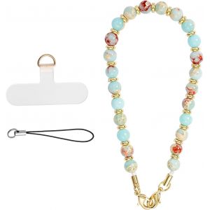 Kal-Bracelet Telephone Chaîne De Téléphone Portable, Bijoux De Telephone Lanière De Téléphone Perlée Chaine Telephone Portable, Chaîne De Téléphone Portable Perles - Neuf