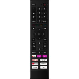 Erf3N80H Replacement Voice Remote Control Fits Hisense Tv 70A6Bg 75A6Bg 50A6Fgtuk 58A6Cg 58A6Dg 58A6Dgch 58A6Eg 58A6Fg 58A6Gg 58A6Hg 58A6Egch 58A6Bgtuk 58A6Bgtuk 6Cgtuk 5 8A6Egtuk 58A6Fgtuk - Neuf