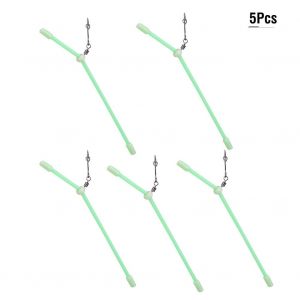 Tube De PêChe En Pvc Durable De Petit Style, Connecteur D'éQuilibre, Accessoire De MatéRiel De PêChe, 12cm, 5 PièCes - Neuf