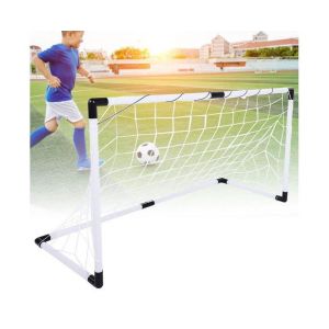 Ensemble De Buts De Football Pour Enfants Avec Ballons Et Pompe - Kit D'entra&icirc;nement De Football Pliable Et Portable Pour Enfants - Jeu Int&eacute;rieur/Ext&eacute;rieur S&ucirc;r Et Durable - Neuf