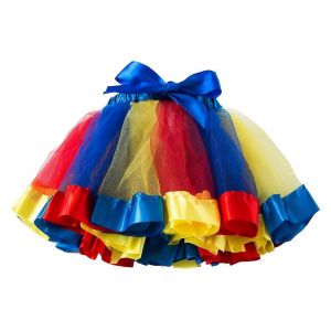 Jupe Pliss&eacute;e Des Femmes Tutu Jupe Courte Ballet Rockabilly Mini Jupe Aline Taille &Eacute;lastique Bleu Fonc&eacute; - Neuf