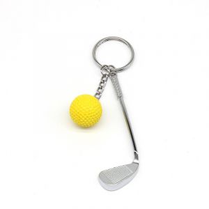 Porte-Clés Pendentif Golf Allemagne, Cadeau Transfrontalier Créatif Golf Euro-Américain Pendentif Métal Artisanat-Générique - Neuf