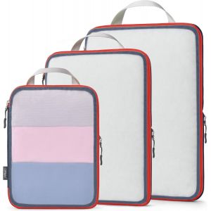 Rangement Organ Urs De Bagage,Organisateur Val En Maille Légers Pour Les Sacs À Dos,Voyages,Stockage À Domicile¿Bleu¿3Pièces¿ - Neuf