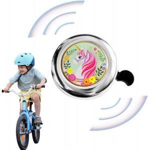 Kal-Sonnette Velo Enfant, Sonnette Velo, Accessoires Velo Enfant, Sonnette Velo Enfant Fille, Sonnette Velo Enfant Garcon - Neuf