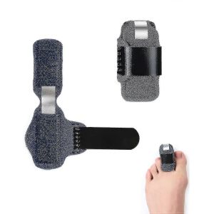 2pcs Attelle D'orteil Orthèse D'orteil Cassé,Redresseur D'orteil Pour Orteil Marteau,Orteil Recourbé,Orteil Cassé Doigt Articulation Bande De Protection Rignt - Neuf