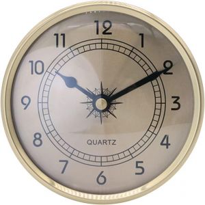 Insertion D'horloge À Quartz, 90 Mm - Insertion D'horloge Horloge À Quartz Chiffre Romain Horloge À Quartz Insert Horloge Intégrée Accessoires D'horlogerie À Quartz Bricolage - Neuf