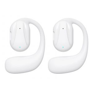 &Eacute;couteur Bluetooth &agrave; oreille ouverte pour l'oreille gauche avec contour d'oreille - Blanc - Neuf