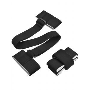 Ensemble De 2 Sangles De Ski R&eacute;glables Avec Porte&iquest;&Eacute;paule Rembourr&eacute;e, Boucle De Verrouillage Et Anneau De Transport, Longueur 66&iquest;114&iquest;Cm, Prot&egrave;ge Skis Et B&acirc;tons Contre Les Rayures - Neuf