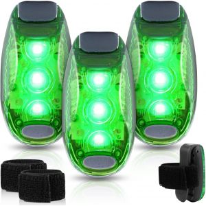 Acdsgd-Lot De 3 Cartables Clignotants Led - Clip De S&eacute;curit&eacute; - Lumi&egrave;re Clignotante Pour Enfants - R&eacute;flecteurs - Cartable - Poussette - Lumi&egrave;re De Course - Sac &Agrave; Dos - Pendentif Lumineux - Jogging - - Neuf