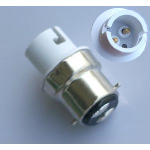 Kal-Pcs B22 Vers B15/Ba15d/B15d Se Halogène Ou Led Ampoule Lampe Adaptateur Femelle Neuf - Neuf