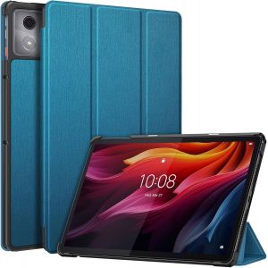 NAERYUT-Coque Pour Lenovo Tab K11 Plus (Tb352Fu,Tb352Xu) 11.45 Pouces 2024,Housse Rigide Fine Et Légère Étui Pliable,Protection Pour Tablette Lenovo Tab K11 Plus,Bleu - Neuf