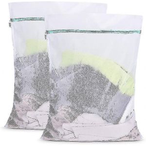 Filet &agrave; linge grand,sac &agrave; linge xxl 90x110cm 2 pi&egrave;ces sac &agrave; linge filets &agrave; linge r&eacute;utilisables avec fermeture &eacute;clair grand pour sacs &agrave; linge sacs &agrave; linge sac &agrave; linge lau - Neuf