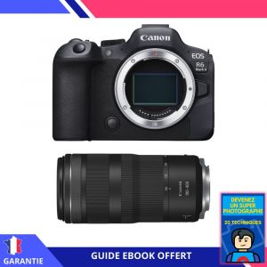 Canon EOS R6 Mark II + RF 100-400mm f/5.6-8 IS USM + Ebook ""Devenez Un Super Photographe"" - Appareil Photo Canon - Neuf