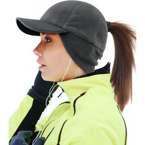 Ulteronixshop-Femme Casquette Ponytail Avec Oreillette - Polaire Extensible, Convient &Agrave; Tous Les Cheveux - Neuf