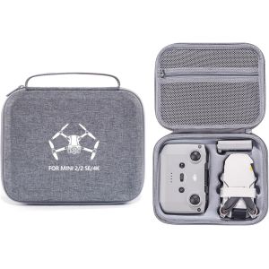 Mavic Mini 2 Sac De Transport Rigide Pour Drone Dji Mavic Mini 2/Mini 2 Se/Mini 4k, Accessoire De Drone Mavic Mini 2, Gris, 20.5*19*10cm, Sac De Transport - Neuf
