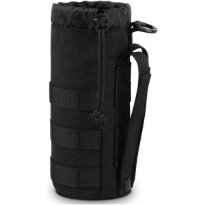 Jgd-En Plein Air Tactique Bouteille D'eau Poche Militaire Molle Bouilloire Sac 1.5l Portable Voyage Porte-Bouteille D'eau Pour Sac &Agrave; Dos Gilet Ceinture - Neuf