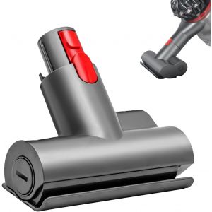 Mini Buse Turbine pour Dyson V15 V11 V10 V8 V7 Aspirateur,Brosse de Remplacement pour Matelas,Canapé,Siège Auto,Fauteuil,Acariens et Dépoussiérage - Neuf