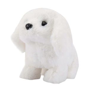 Mon chiot robot réaliste,peluche interactive pour enfants jouets A - Neuf