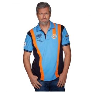 Polo Team Gulf Cobalt Homme - Neuf