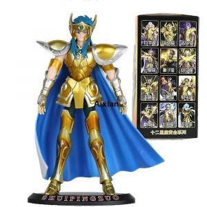 19cm Or Saint Seiya Figurine Seiya L&eacute;gende Du Sanctuaire Figurines Jouets Masque Mortuaire Aiolia Camus Figure Cadeau - Neuf