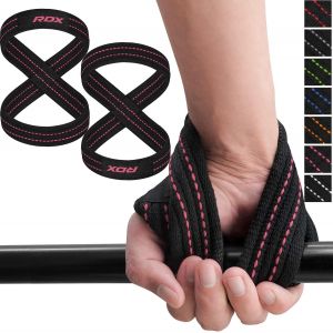 Figure 8 Sangle,Sangle Musculation Gym Levage Support De Poignet Bandage Fitness Lifting Straps Entra&icirc;nement Bodybuilding Halt&eacute;rophilie Gymnastique Unisexe Hommes Femmes Maison Entra&icirc;nements.[K490] - Neuf