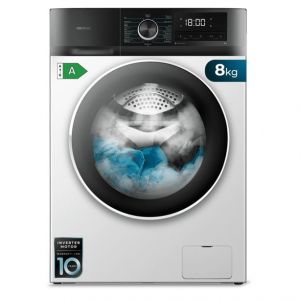 Cecotec Bolero DressCode 8500 Inverter machine &agrave; laver chargement frontal 8 kg 1400 tr/min Blanc - Neuf