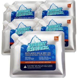 Pain De Glace Pour Sac Isotherme S Pour Glacières Packs De Glace Longue Durée Pour Glacière,Sacs À Lunch/Box,Sacs À Dos Réfrigérants.[B1997] - Neuf