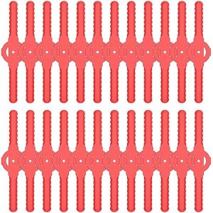 Lames de rechange pour Tondeuse Filaire de la Tête, 24 Lames en Plastique pour les Tondeuses à Gazon sans Fil - Neuf