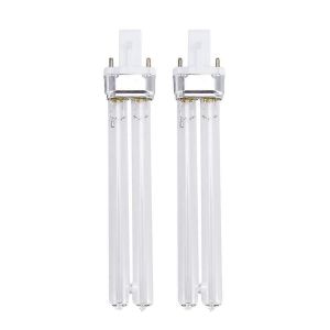 2pcs 11w Ultraviolet Uv D&eacute;sinfection Lampes Ampoules De St&eacute;rilisation Uv Pour St&eacute;rilisateur Aquarium (Base De Lampe G23) - Neuf