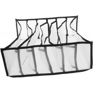 Boîte De Rangement Pour Soutien-Gorge, Séparateur De Bureau, Séparateurs De Tiroir, Séparateurs De Tiroir De Commode, Grilles De Rangement, Conteneur De Rangement Pliable, Organisateur De Tiroir - Neuf