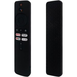 Coque Compatible Avec Xiaomi Tv Box S 3Rd Gen/Xiaomi Tv Box 4K 2, Anti-Chute, Anti-Collision, Ultra-Mince Et Léger Silicone Télécommande Étui De Protection. Noir - Neuf