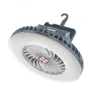 Ventilateur De Camping Portable Avec Lanterne Led Ventilateur De Camping Fonctionnant À Piles Rechargeables Avec Crochet De Suspension Pour L'urgence De La Voiture De Tente - Neuf